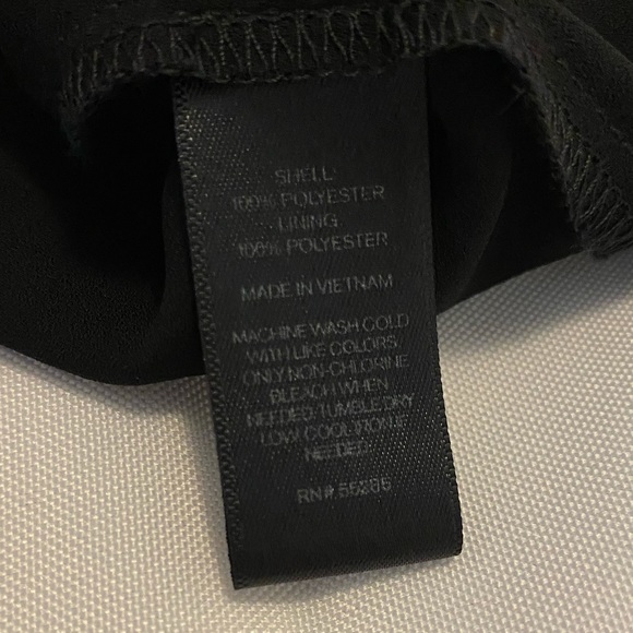 Express High Low Strapless Dress Black Small - Picture 9 of 15